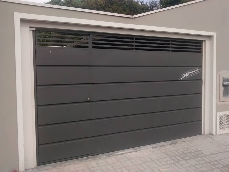 Portão de garagem de correr